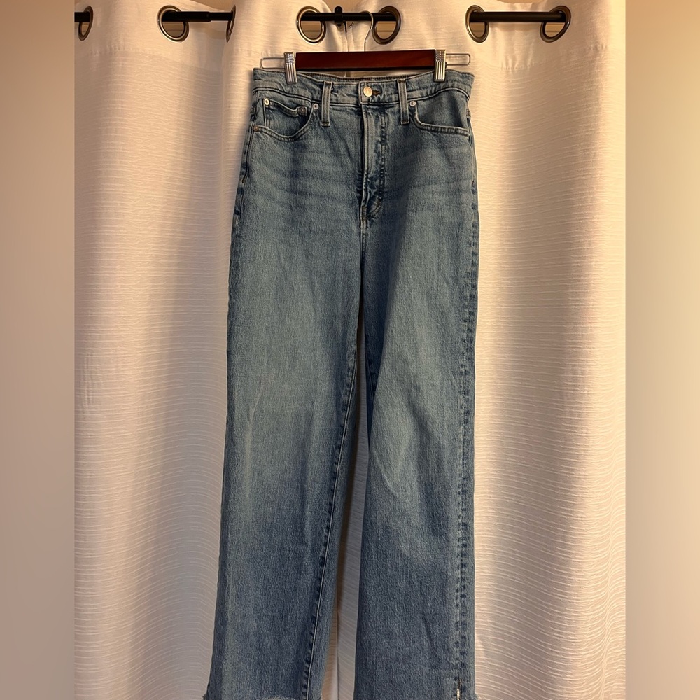Madewell Light Blue Straight Leg Jeans